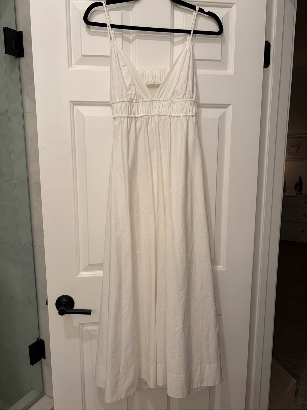 Aritzia Babaton V-Neck Maxi with Adjustable Spaghetti Straps